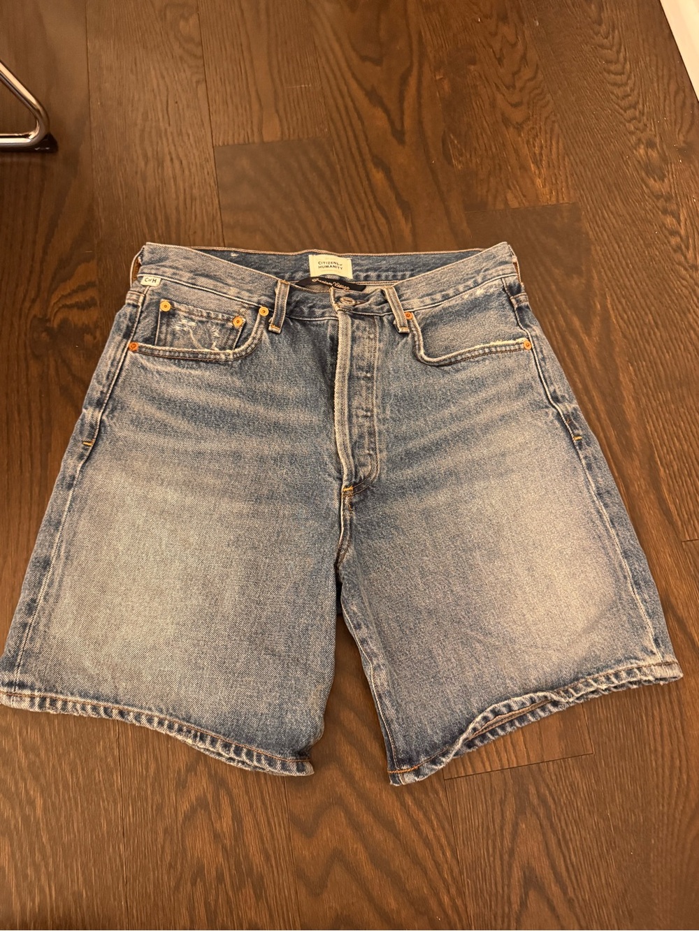 Citizens of humanity long jean shorts size 27 great condition